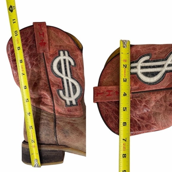 TIN HAUL Men\'s Money Maker \'Mo\' Money\' Western Boots Size 7.5 D main image 4